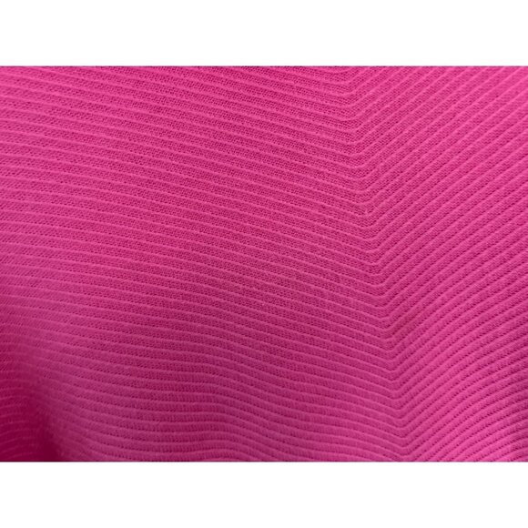 J.CREW Crewneck Sweater Pullover Ruffle Neck Merino Wool Blend Pink Size Med - Picture 5 of 6